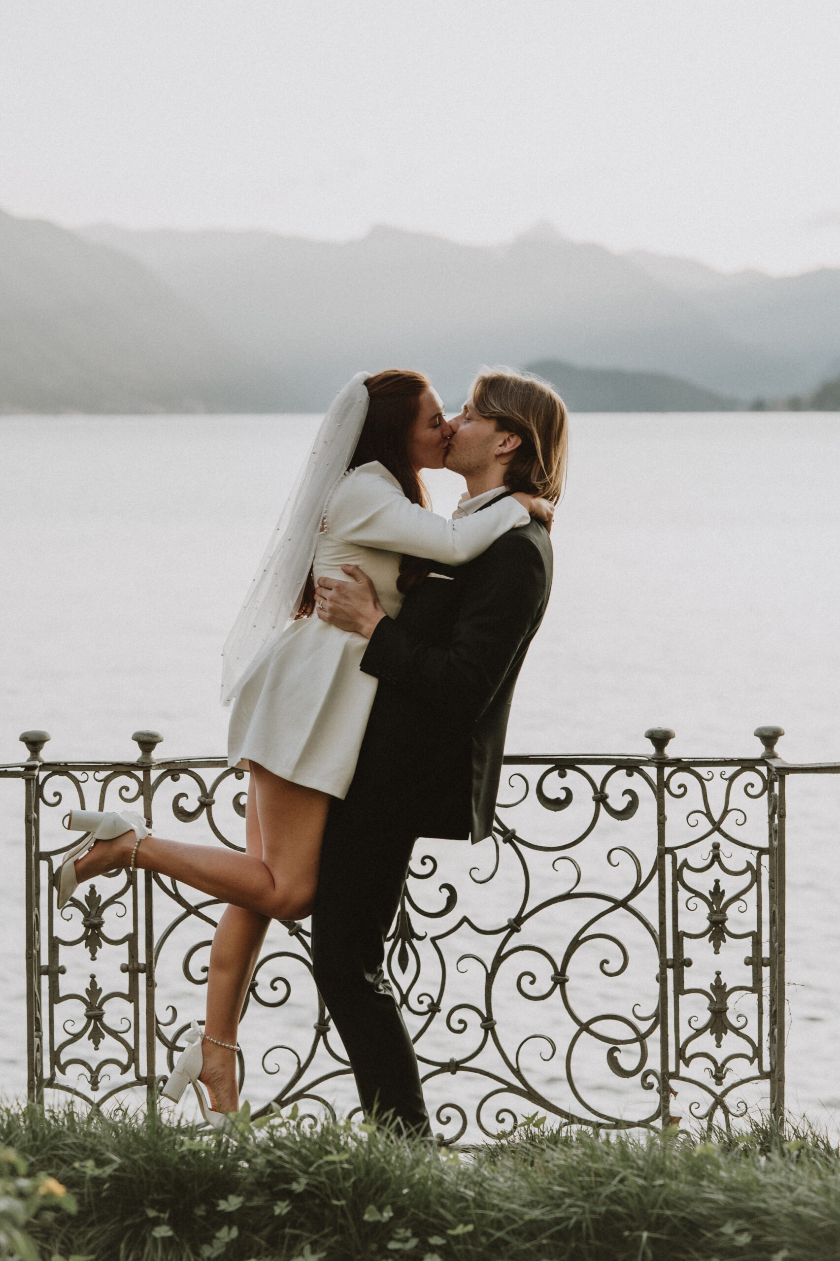 Luxury elopement shooting on Lake Como